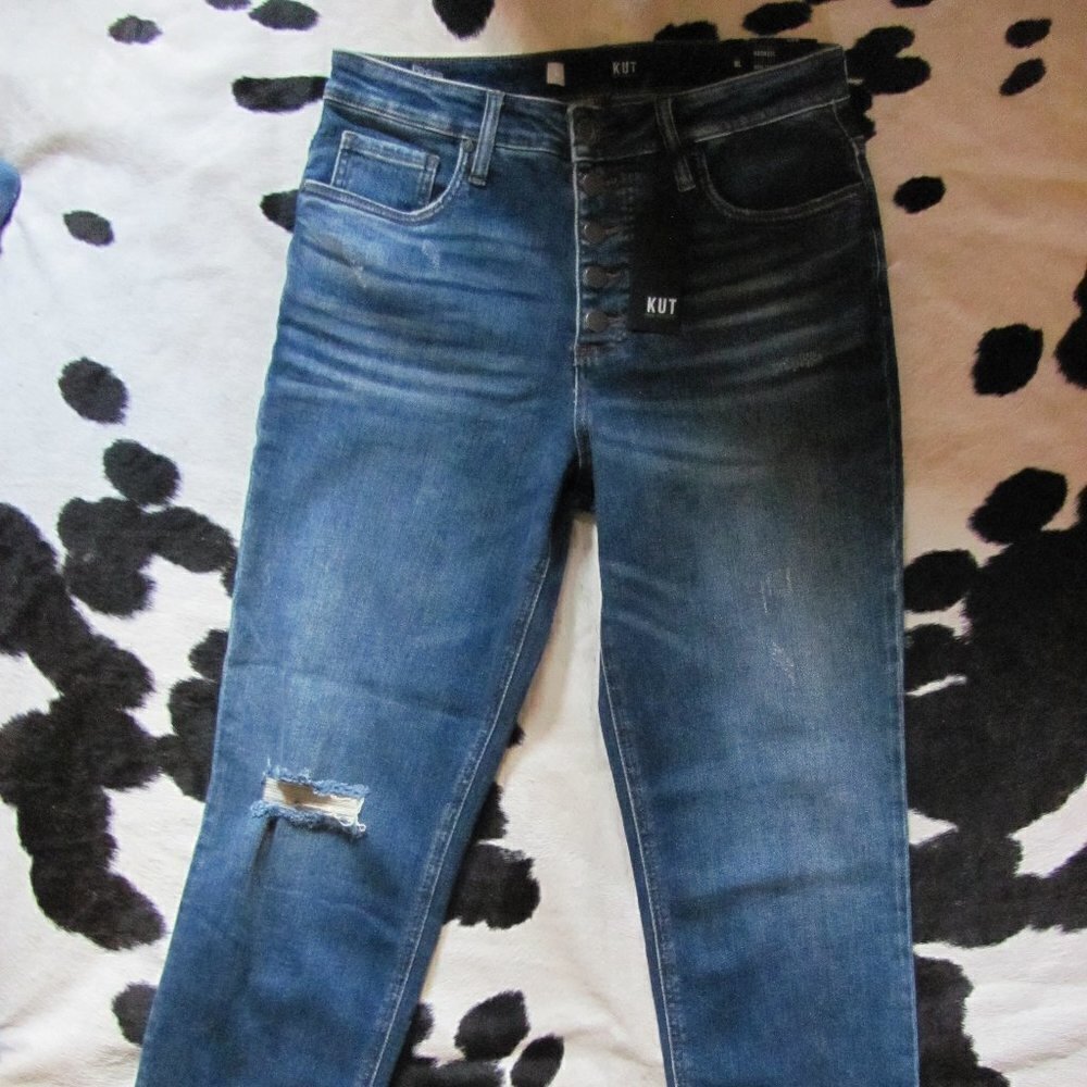 KUT FROM THE KLOTH NEW WITH TAGS SIZE 8 INSEAM 28 IN. NWT